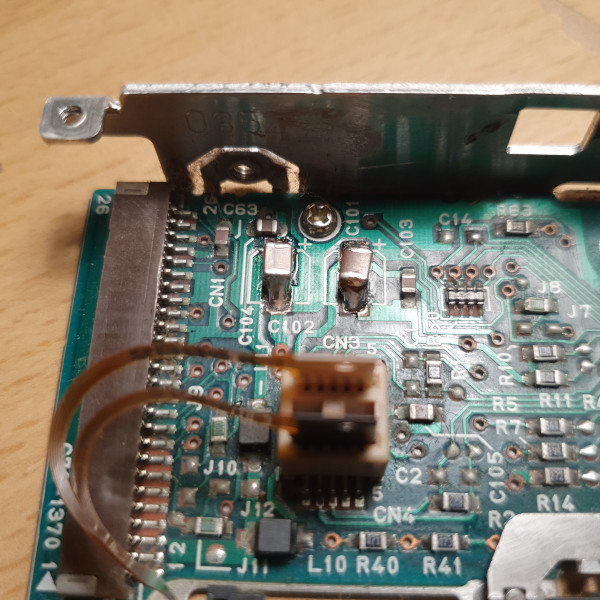 Citizen V1DA-31A new capacitors.