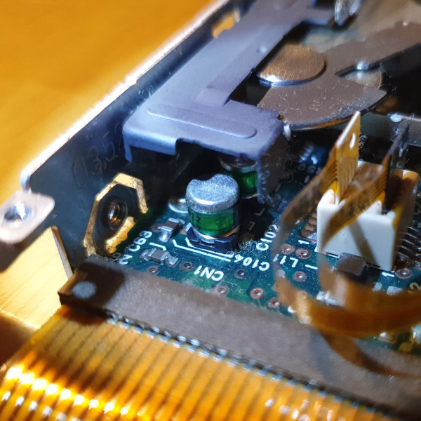 Citizen V1DA-31A old capacitors.