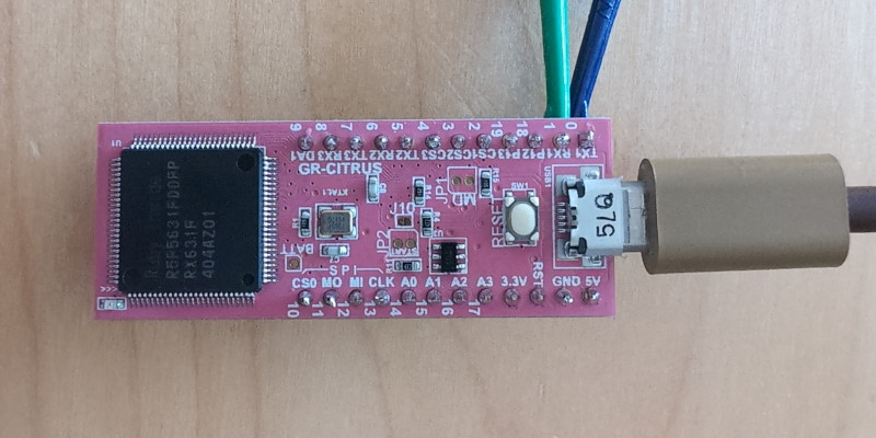 GR-CITRUS UART Connection.