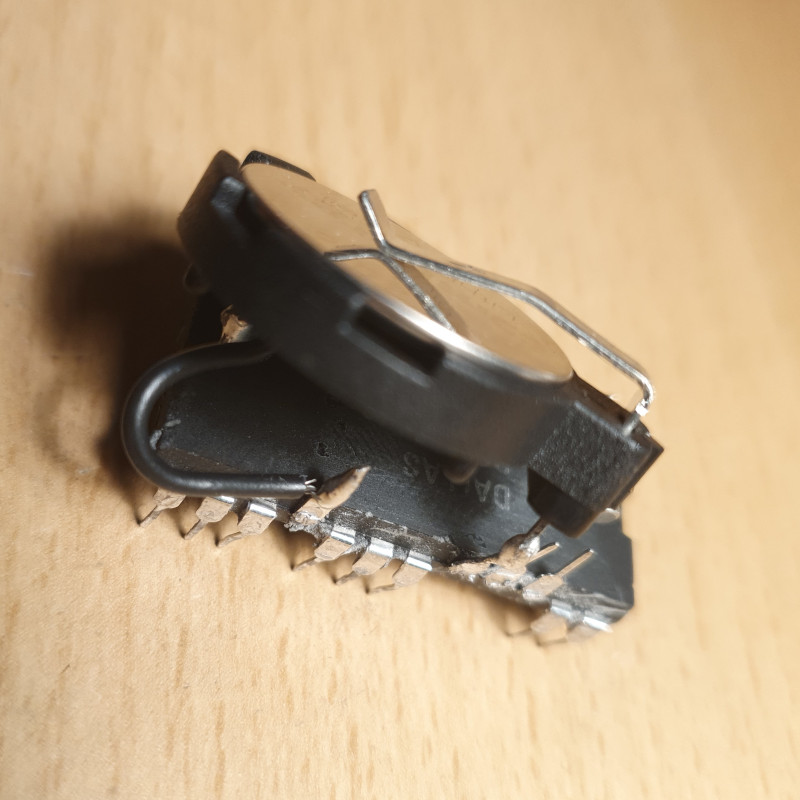 RTC module CR2016 holder mod