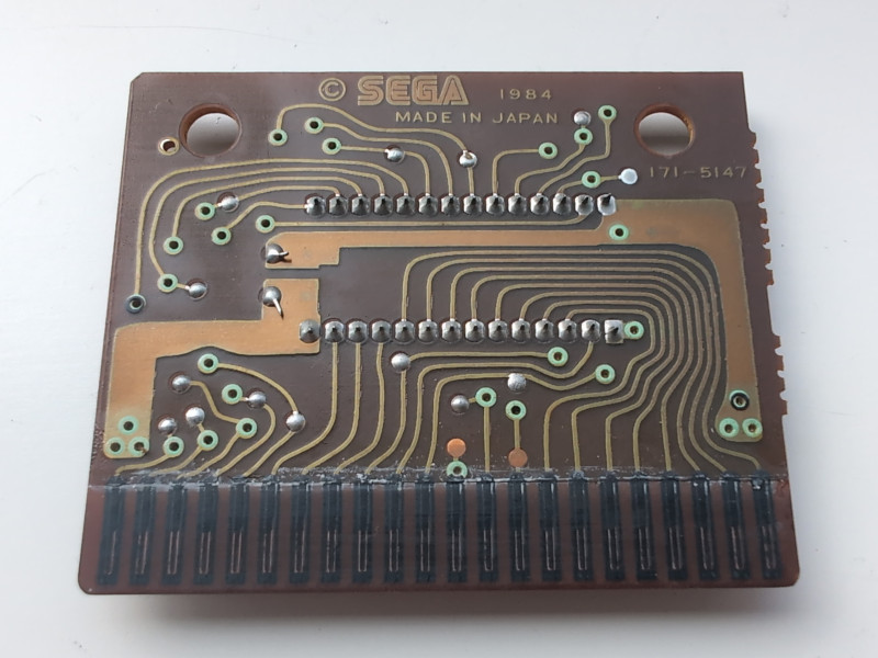SG-1000 Cartridge PCB Back