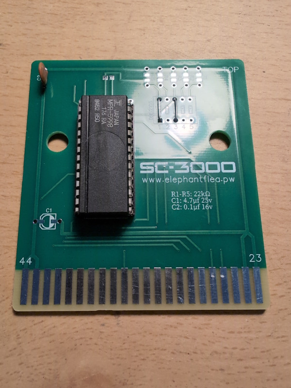 SG-1000 Cartridge Replacement