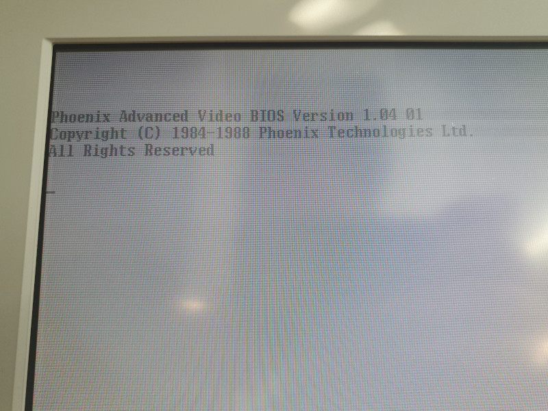 Toshiba T6400DXC bad inverted LCD panel.